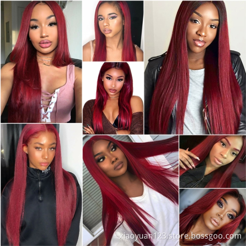 Mayqueen Pre-Plucked Straight Mink Brazilian Raw Virgin Hair hd Transparent Lace Frontal Wig Human Hair Wigs for Bulk Wholesale